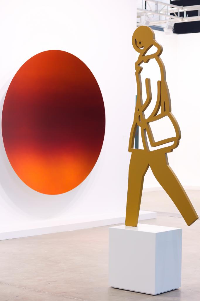 里森画廊展位，第八届西岸艺术与设计博览会现场，2021