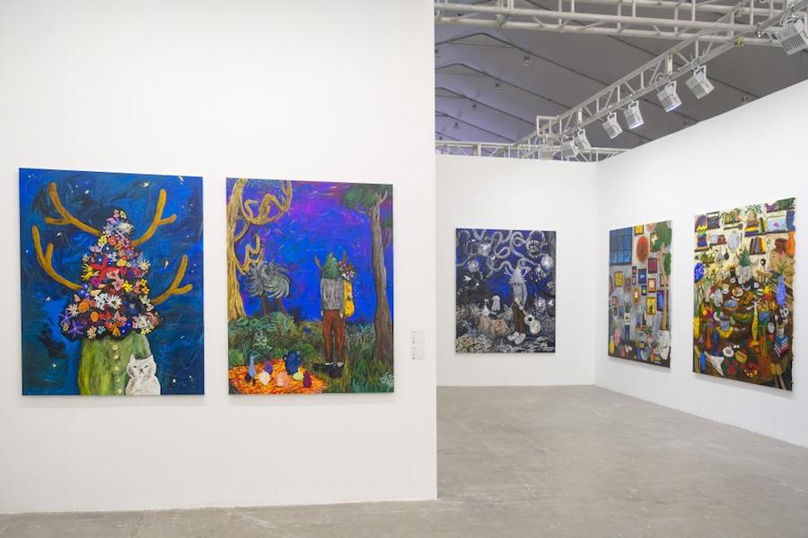 KOTARO NUKAGA展位，第八届西岸艺术与设计博览会现场，2021